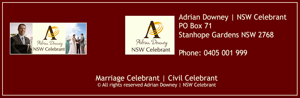 Celebrant Footer